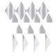 thumbnail image 1 of Vinilo de pared Flexible Plástico Superficie Liso Efecto reflectante Múltiples Tamaños Decoración del pasillo para el hogar Fondo Art Decoration 17pcs Noticed HA012038-00, 1 of 7