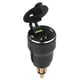 thumbnail image 2 of Cargador USB, puerto USB para motocicleta de 12 V a 24 V Puerto USB para motocicleta Cargador de alimentación USB Aspecto llamativo, 2 of 9