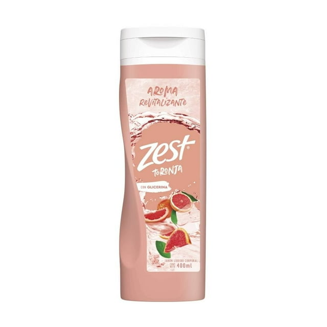 Jabón líquido corporal Zest zest toronja y albahaca 400 ml