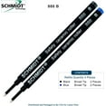 thumbnail image 2 of Schmidt 888 Safety Ceramic Rollerball Refill - Black, Blue Ink (Broad Tip 1.00mm) - Pack of 4, 2 of 3