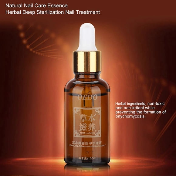 OEDO 30ml Natural Nail Care Essence Fungus Removal Oil Herbal Deep Sterilization Nail Treatment