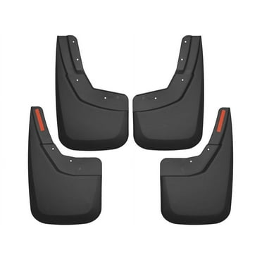 Husky Liners 14-17 Chevy Silverado 1500 / 15-16 Silverado 2500 HD Front and Rear Mud Guards - Black