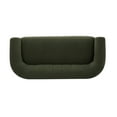 thumbnail image 6 of Cole & Rye Curved 79.53" Sofa, Olive Velvet, 6 of 13