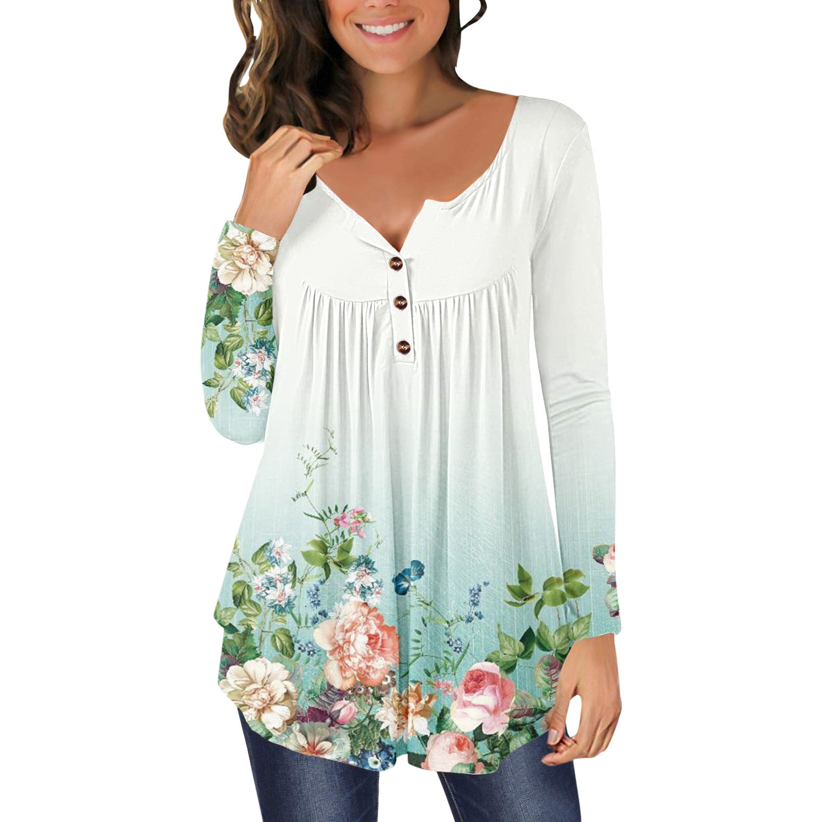Dtydtpe Womens Print Tops Hide Belly Tunic Summer Short Sleeve T Shirts  Cute Flowy Henley Tshirt Casual Dressy Blouses For Leggings Womens Top Extra  Long Long Sleeved Tee plus Size Womens Turtle -