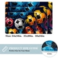 thumbnail image 2 of Football Polyester Non-Slip Office Chair Mat Bath Rugs Floor Rugs Machine Washable, 2 of 6