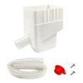 thumbnail image 3 of GROWTH TANK Rain Water Collection System Yard Gutter Drain with Hose Rainwater Collector White, 3 of 7