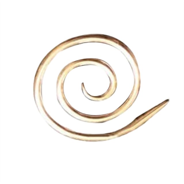 Bearachild Tapiz de de Cable de aluminio para el hogar, bricolaje, artesanía, alfileres de ganchillo, agujas de tejer, accesorio de Decoración del hogar 6 uds oro Bearachild HA063661-07