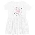 thumbnail image 3 of Inktastic I'm the Big Sister. Girls Toddler Dress, 3 of 5