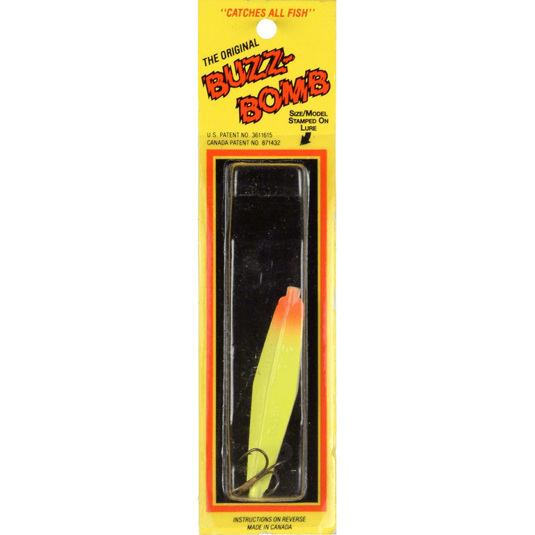 Buzz Bomb 2.5 inch Yellow Red