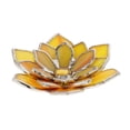 thumbnail image 3 of 1 Uds., Cristal, cristal, flor de loto, estatuilla, , flor de cristal, adorno coleccionable, decoración del hogar, regalos de (Lotus) amarillo Baoblaze decoración de flores de cristal, 3 of 8