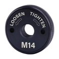 thumbnail image 1 of 2 tornillos de tuerca de liberación rápida M14 para amoladora angular Bosch Metabo Makita Flex, 1 of 5