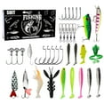thumbnail image 2 of Hearth & Gear Fishing Kit Includes For Saltwater Freshwater Trout Fishing Fishing Set B Hooks And Weights Ice Sleds Extra Large Things for Men Soldering Rig Drop Shot Rod Pk Ice Soft for Stand Out, 2 of 4