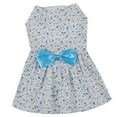 thumbnail image 3 of DOLITY 4xPet Dress Dogs Puppy Skirt Floral Clothes Summer Outfit, 3 of 8
