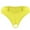 Yellow, variant on Uooqdmx Womens Underwear Thongs for Women Hole Underpants Underwear Thong Mens Front Bikini G-string Underwear for Women Army Green One Size