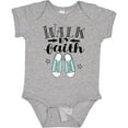 thumbnail image 3 of Inktastic Walk by Faith Quote Boys or Girls Baby Bodysuit, 3 of 5