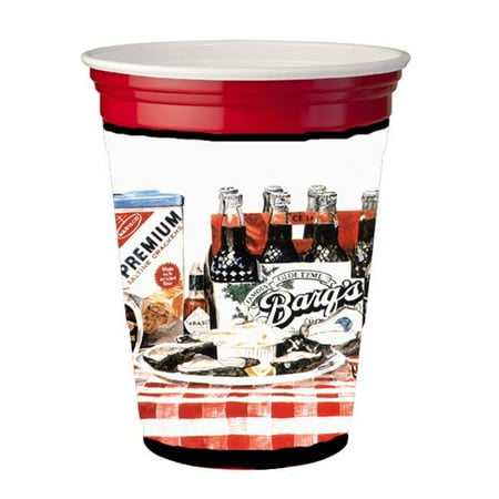 

Carolines Treasures 1004RSC Barqs oysters Red Solo Cup Hugger