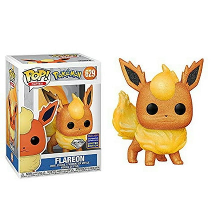 Funko POP! Pokemon FLAREON #629 WonderCon 2021 Exclusive Diamond Collection