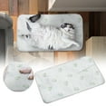 thumbnail image 1 of Pet Mat For Cats and Dogs Ice Silk Summer Pad With Cute Patterns Breathable Mesh Back Indoor Hot Weather Use Dog Cage Mats for Sleeping Pet Blankets for Cats Heated Dog Kennel Pad Xxl Food Mat Chew, 1 of 3