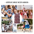 thumbnail image 6 of Sikiie Apricot color Skull flower Basketball Jersey Reversible Men's Mesh Athletic Sports Shirts Training Practice S-4XLSmall, 6 of 6