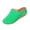 Green, variant on Red Women'S Stylish Platform Wedge Slippers Round Toe Breathable Summer Outdoor Sandals Pu Leather