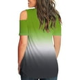 thumbnail image 4 of Scyoekwg Womens Dressy Blouses Womens Going Out Outfits Short Sleeve Tops Loose Womens Summer Fashion Ladies Blouses Dressy Casual Trendy Comfy Clothes, 4 of 5