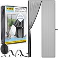 thumbnail image 1 of Puerta Mosquitera Magnética Augo, Partición De Malla Autosellante Resistente Y Manos Libres Que Mantiene Alejados A Los Insectos, Apta Para Mascotas Y Niños, Función De Mantener Abierta Pendiente De P, 1 of 6