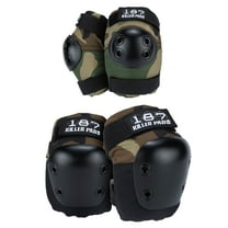 187 Killer Pads Knee Pads, Elbow Pads Combo Pack, Camo, Small / Medium