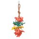 thumbnail image 3 of Juguete de estrella de madera para pájaros, resistente a mordeduras, loro, estrella de madera, juguete para masticar para periquitos, periquitos, cacatúas, Agapornis, 3 of 8