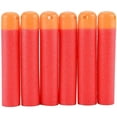 thumbnail image 4 of Refillable Mega Sponge EVA Round Head Soft Bullets Refill Darts for Elite Nerf N-Strike Mega Centurion Sniper Bullet Blaster Toy Gun, Red, 4 of 7