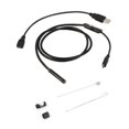 thumbnail image 1 of 1 m /7mm Objectif Câble USB Mini Caméra d'Inspection Rigide Tube Serpent Endoscope Étanche avec 6 LED pour Téléphone Android, 1 of 11