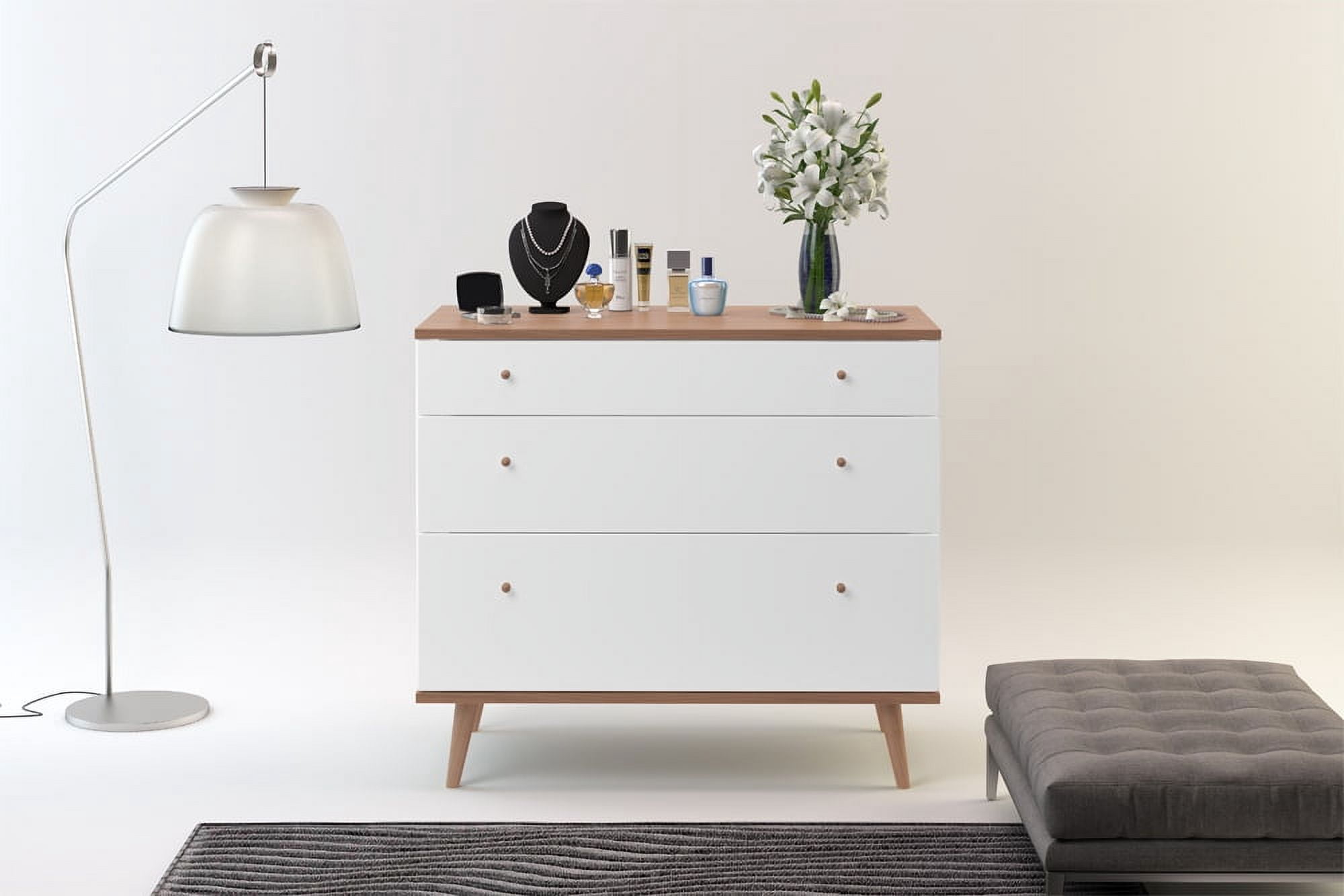 Midtown Concept Oregon 3-Drawer Dresser
