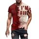 thumbnail image 1 of Camisetas de Manga Larga para Hombres Imprimir Casual Cuello Redondo Camiseta de Manga Corta, Camisetas de Manga Larga para Hombres Algodón, 1 of 5