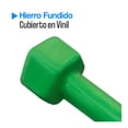 thumbnail image 4 of Par mancuernas vinil Tayga 5 Lb color Verde, 4 of 5