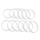 thumbnail image 3 of 2-3pack 12 Piezas s en Blanco s de Goma de Silicona Blanco 3 piezas Sunnimix Pulseras deportivas en blanco, 3 of 8
