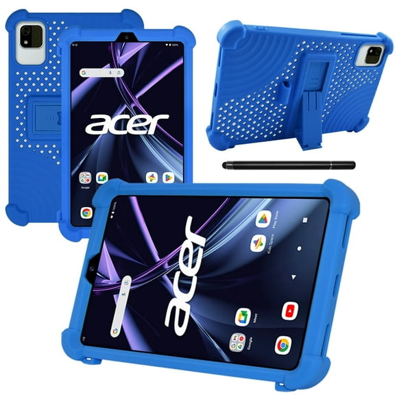 [NSFN] Acer Iconia Tab A8 Tablet Case,Acer Tab A8 8.7 inch Case, Stand Function, Portable, Shockproof, Drop Prevention, Thin, Standable, Shockproof, Includes Pen (Blue)