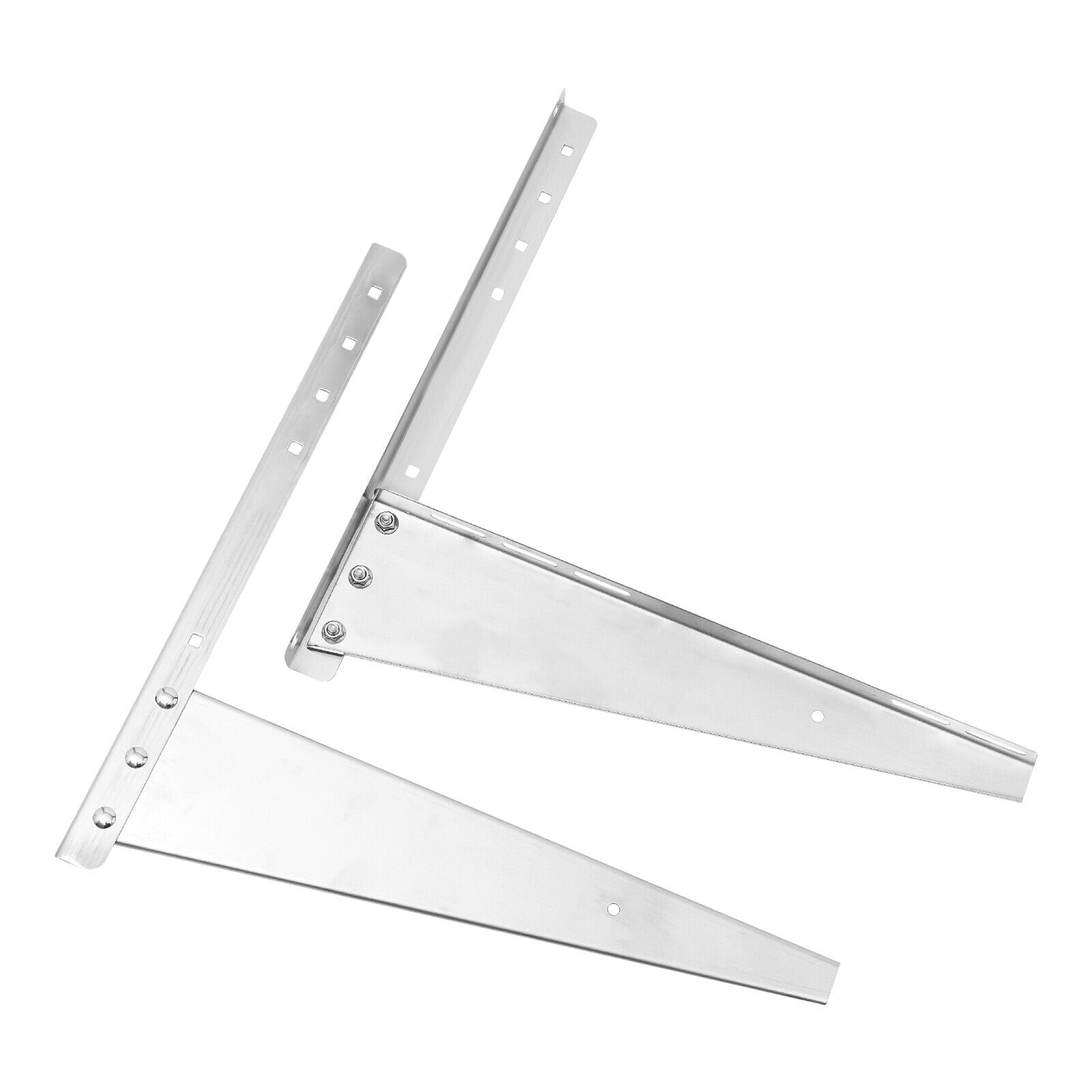 2PC Wall Mount Bracket Mini Split Air Conditioner Outdoor Unit Support Brackets