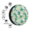 thumbnail image 4 of Naloa Lotus Flower1 PVC Leather Spare Tire Wheel Cover Spare Tire Cover, for Car Truck SUV Camper Trailer Universal Fit(14-17in)-17 inch, 4 of 6