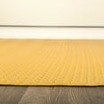 thumbnail image 3 of World Rug Gallery Contemporay Solid Reversible Plastic Indoor and Outdoor Picnic Mat, Camping Rug, RV Rug - YELLOW 3'x5', 3 of 9
