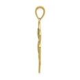 thumbnail image 2 of 14K Yellow Gold 4-Leaf Clover Charm Pendant Necklace with Chain, 2 of 5