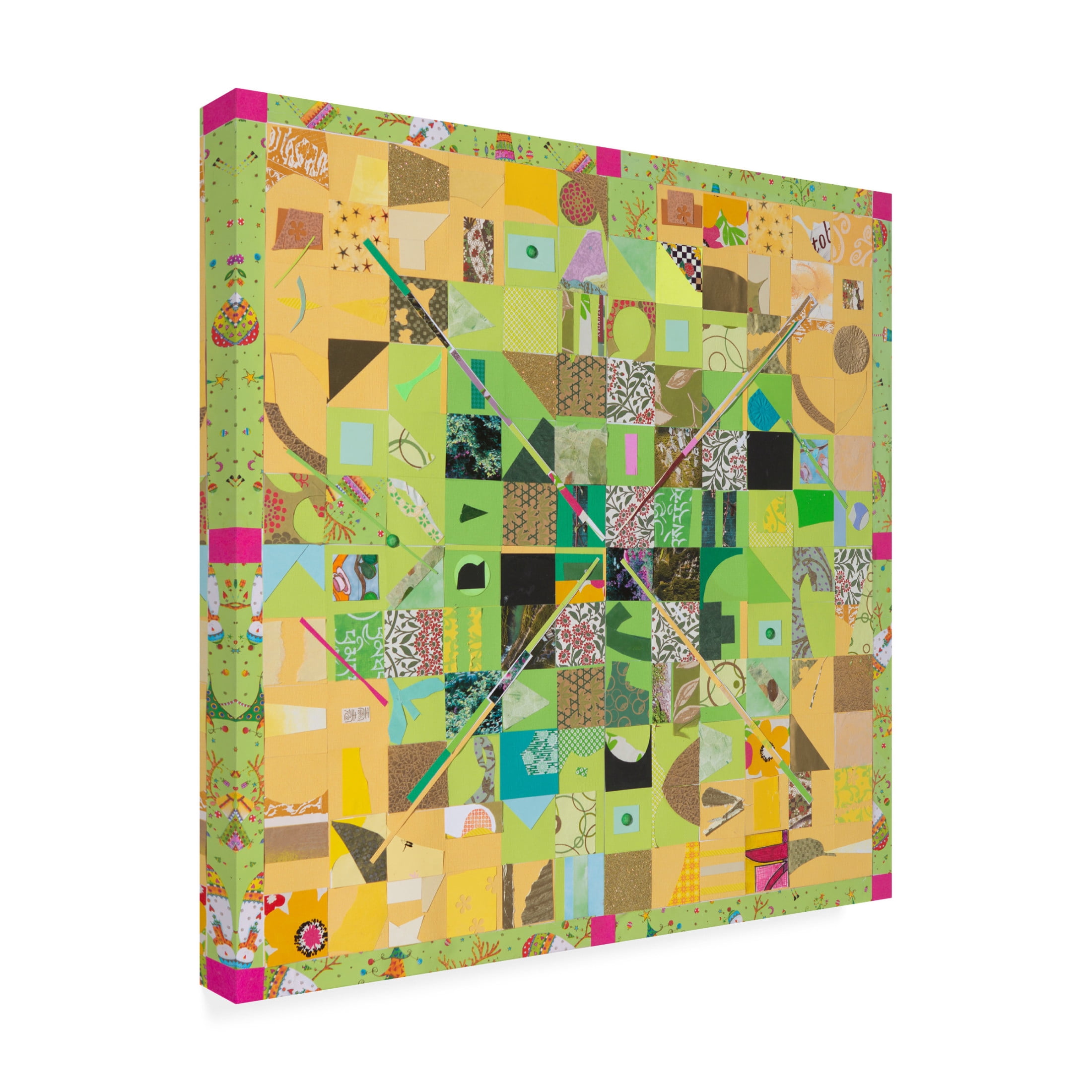 Trademark Fine Art Pamela Fingado It Looks Like Spring Canvas Wall Art