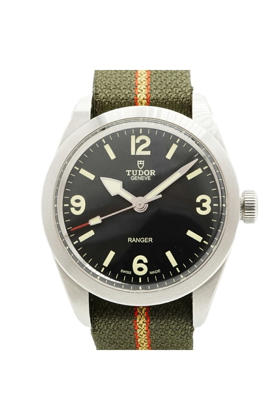 Pre-Owned Tudor Ranger 79950 Black Dial Men's Watch