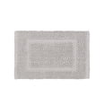 thumbnail image 2 of Jean Pierre New York Sophie Border 100% Cotton Bath Mat - Non-Slip Bath Rug - Soft Gray - 17" x 24", 2 of 8