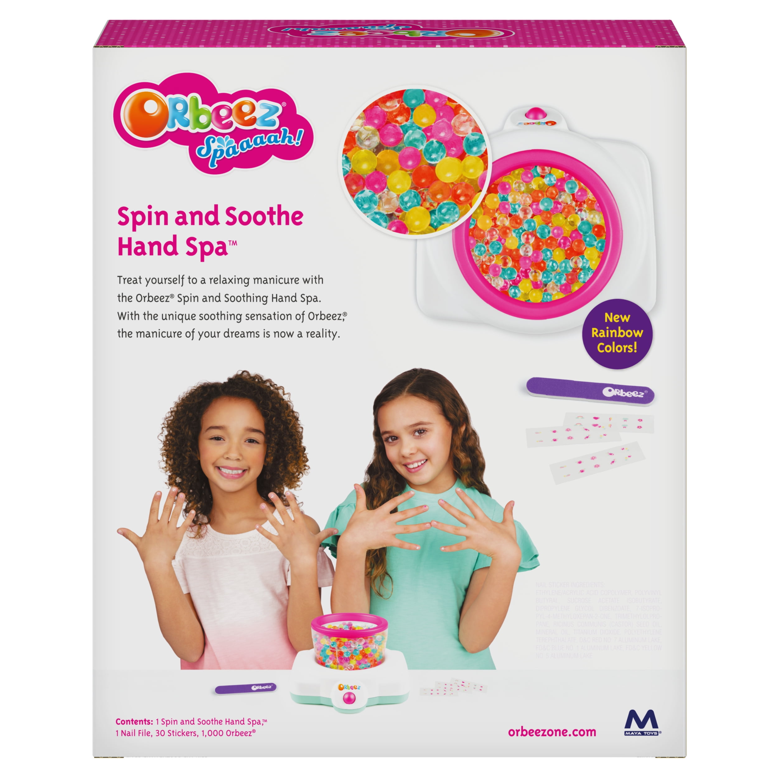 orbeez spin and soothe hand spa