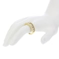 thumbnail image 4 of Vir Jewels 1.50 CTTW 7 Stones Champagne Diamond Wedding Band 14K Yellow Gold Channel I1-I2 Size 9, 4 of 6