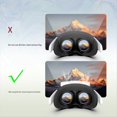 thumbnail image 3 of Para Meta 3 Cubierta de Circulación de Aire con Ventilador de Refrigeración Máscara de Interfaz de Repuesto para Auriculares VR para Quest3 B, 3 of 5