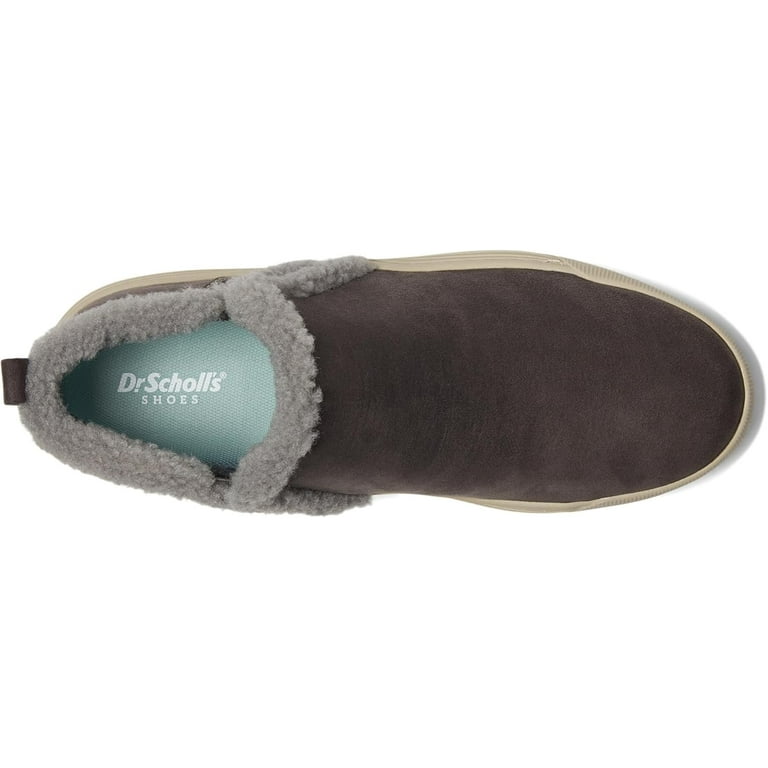 Dr. Scholl's Women's Time Off Yo Sneaker Boot Greystone Fabric 9.5