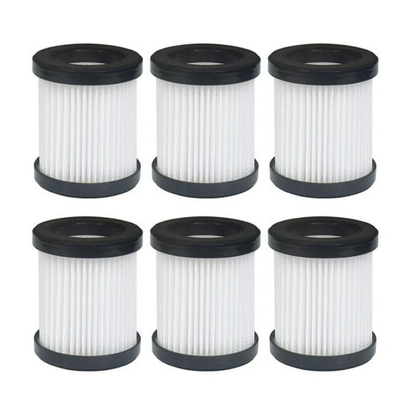 6PCS HEPA Filter for XL-618A Wireless Handheld Vacuum Cleaner Elements Replacement Accessories Parts