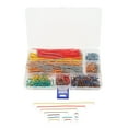 thumbnail image 2 of Flexible Breadboard Jumper Wire,840PCS Breadboard Jumper Wire Breadboard Connecting Line Jumper Wire Kit Reliable and Durable, 2 of 14