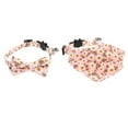 thumbnail image 2 of 2 Pcs Collier Triangle Foulard Chaton Nœud Papillon Accessoires de Costume pour Animaux, 2 of 5
