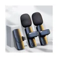 thumbnail image 2 of Rechargeable Lavalier Wireless Microphone with Plug-and-Play Auto-Connect, 65ft Range, Noise Reduction & Real-Time Clear Voice Sync for iPhone, Android, iPad - Type-C to Lightning Adapter Included,, 2 of 7